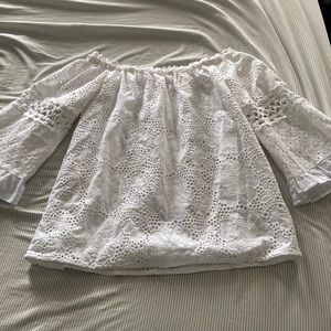 Lilly Pulitzer off the shoulder top